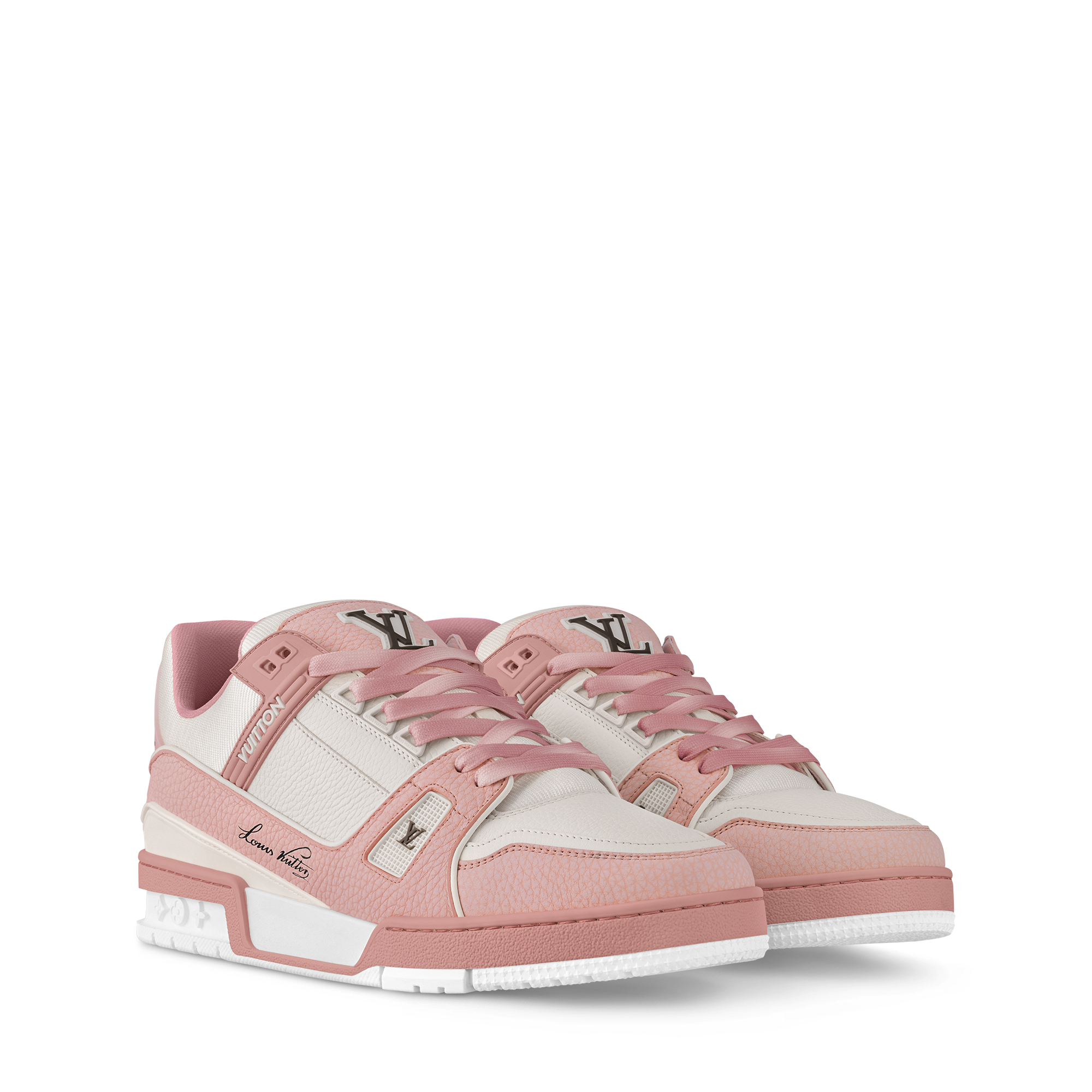 LV Trainer Sneaker - Luxury Shoes - 1AD6B2 Pink | LOUIS